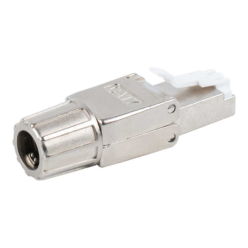 Konektor RJ45 Tanpa Alat Terlindung Cat7 RJ-G40S-1-C7