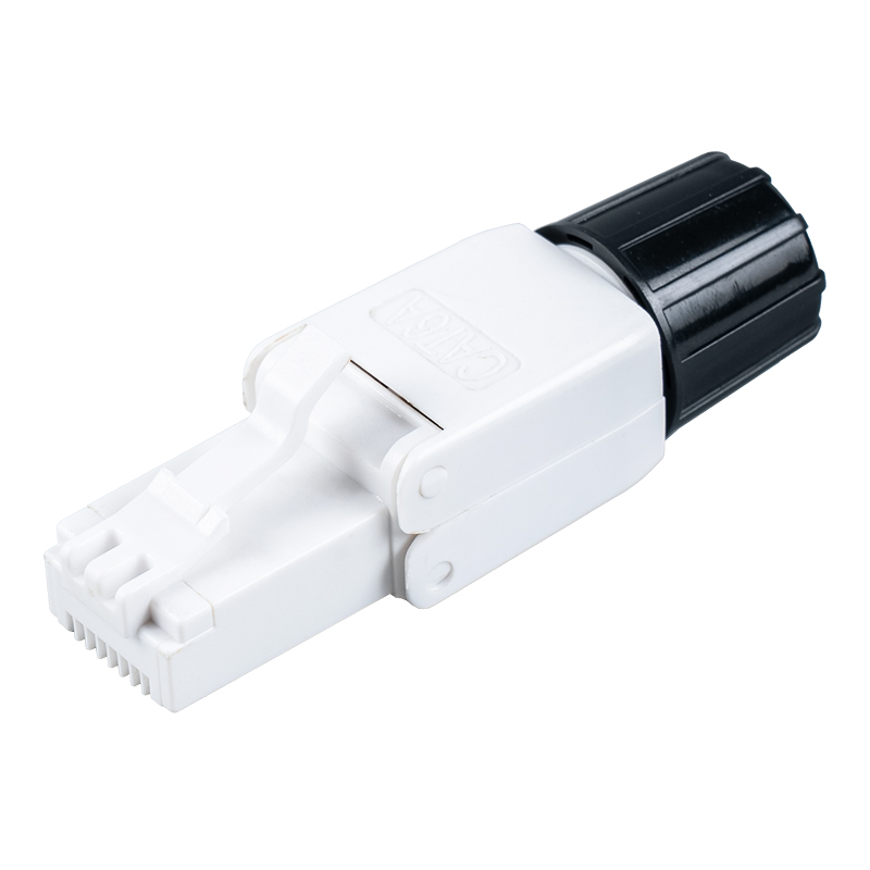Konektor RJ45 Tanpa Alat Cat6A Tanpa Pelindung (dengan sekrup) RJ-G40U-C6A Konektor RJ45 Tanpa Alat Cat6A Tanpa Pelindung (dengan sekrup) RJ-G40U-C6A