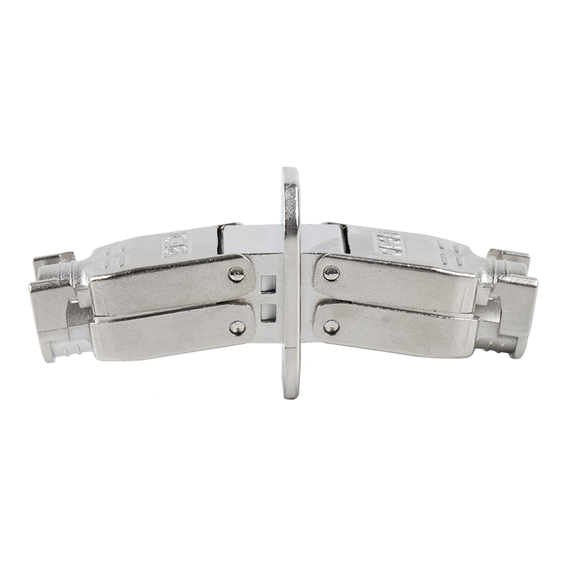 Konektor Toolless Tipe Push-down Terlindung Cat6A (dengan dudukan dudukan) RJ-603S-4-C6A Konektor Toolless Tipe Push-down Terlindung Cat6A (dengan dudukan dudukan) RJ-603S-4-C6A