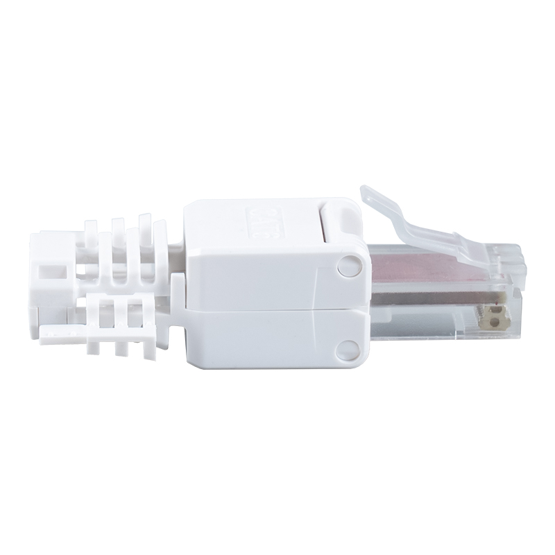 Konektor RJ45 Tanpa Alat Cat6 Tanpa Pelindung (dengan sayap) RJ-688X-C6 Konektor RJ45 Tanpa Alat Cat6 Tanpa Pelindung (dengan sayap) RJ-688X-C6