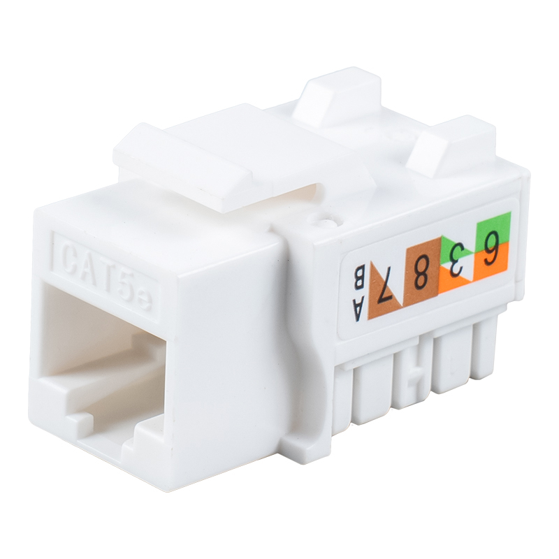 Cat5e Jack Modular 90° Tanpa Pelindung SM-2016H8C5E