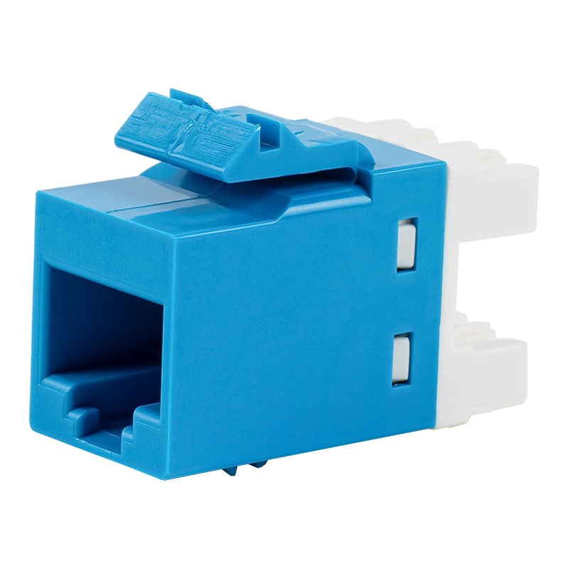 Cat6 Jack Modular 180° Tanpa Pelindung SM-2027H8C6 Cat6 Jack Modular 180° Tanpa Pelindung SM-2027H8C6