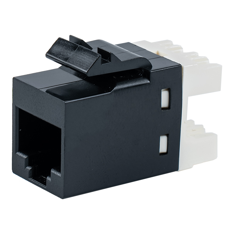 Cat6 Jack Modular 180° Tanpa Pelindung SM-2027H8C6