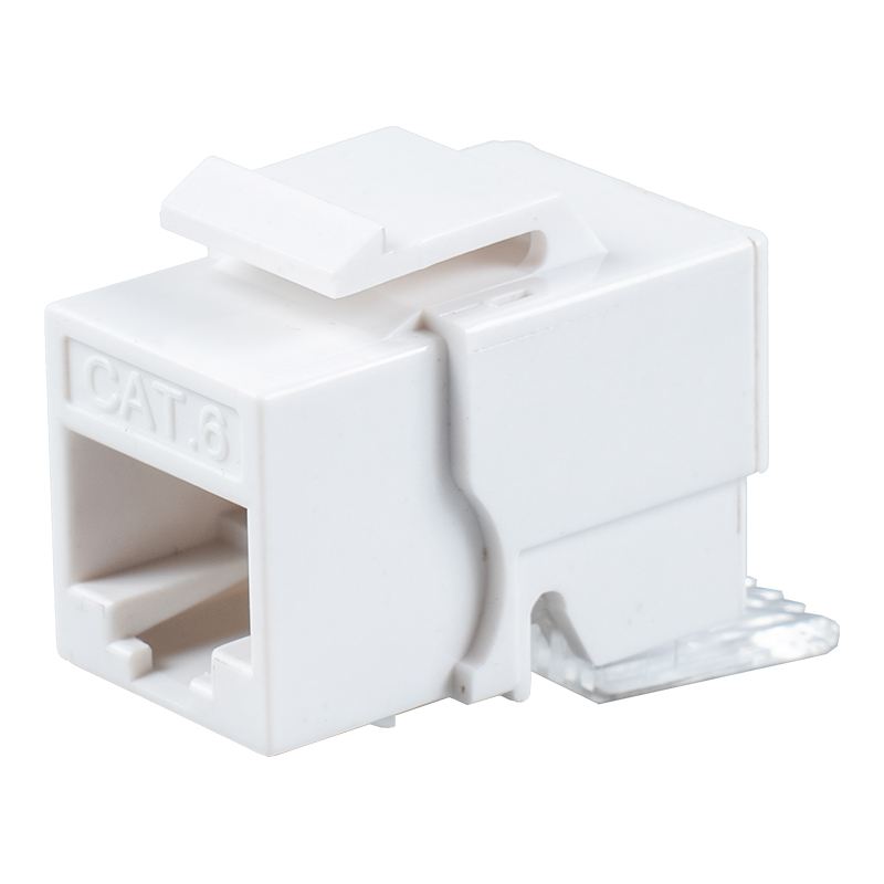 C6 Jack Keystone Tanpa Tol 90° Tanpa Pelindung （tipe mini） SM-2052H8C6