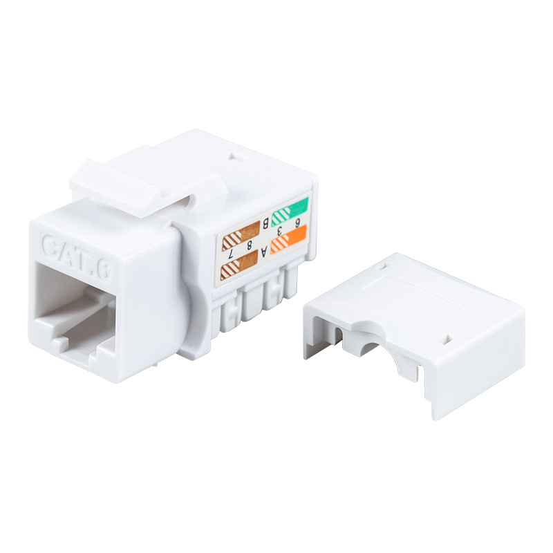 Jack Modular 90° Tanpa Pelindung Cat6 SM-2053H8C6
