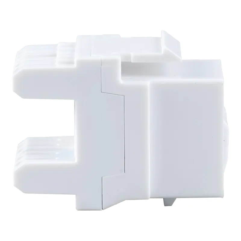 Jack Modular 180° Tanpa Pelindung Cat6 (tipe mini dengan penutup) SM-2089CD8C6-1 Jack Modular 180° Tanpa Pelindung Cat6 (tipe mini dengan penutup) SM-2089CD8C6-1