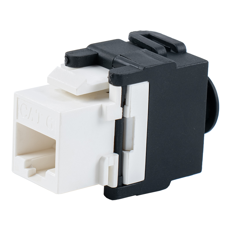Jack Modular Tanpa Alat 180° Tanpa Pelindung Cat6 (tipe flip-terbuka) SM-2336H8C6 Jack Modular Tanpa Alat 180° Tanpa Pelindung Cat6 (tipe flip-terbuka) SM-2336H8C6