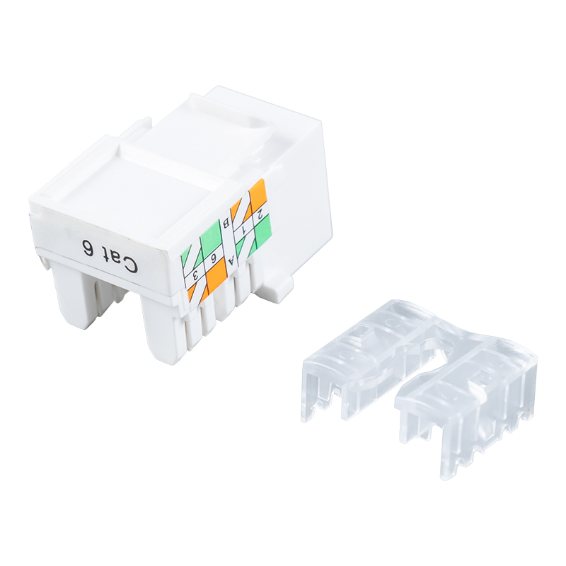 Jack Keystone 90° Tanpa Pelindung Cat6 SM-2337H8C6 Jack Keystone 90° Tanpa Pelindung Cat6 SM-2337H8C6