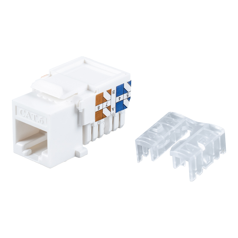 Jack Keystone 90° Tanpa Pelindung Cat6 SM-2337H8C6