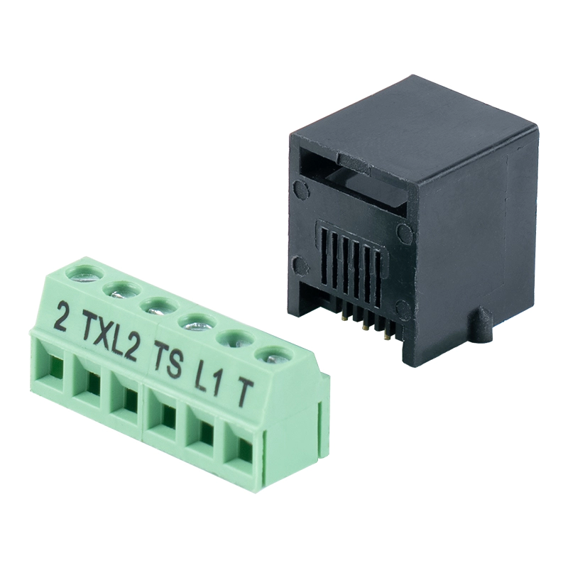 Jack Keystone Tanpa Pelindung C3（Tipe 6P6C）SM-2352T6C3