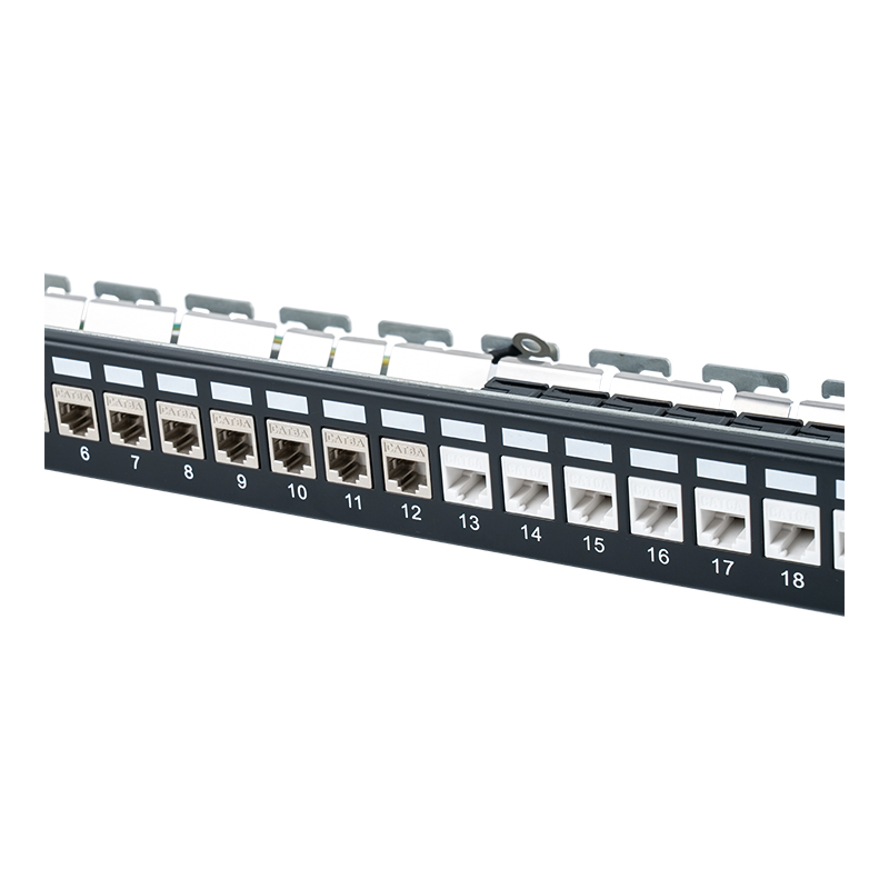 Rak kosong berpelindung 24-port 1U 19 inci (dengan kartu digital) SP-3245S-24P Rak kosong berpelindung 24-port 1U 19 inci (dengan kartu digital) SP-3245S-24P