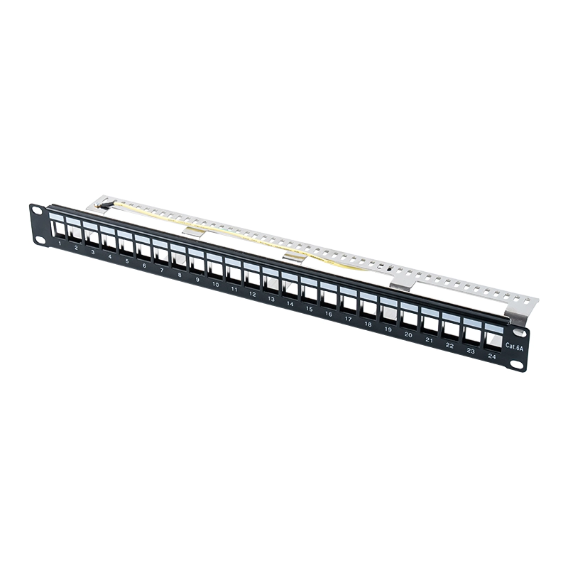 Rak kosong berpelindung 24-port 1U 19 inciSP-3317S-24P