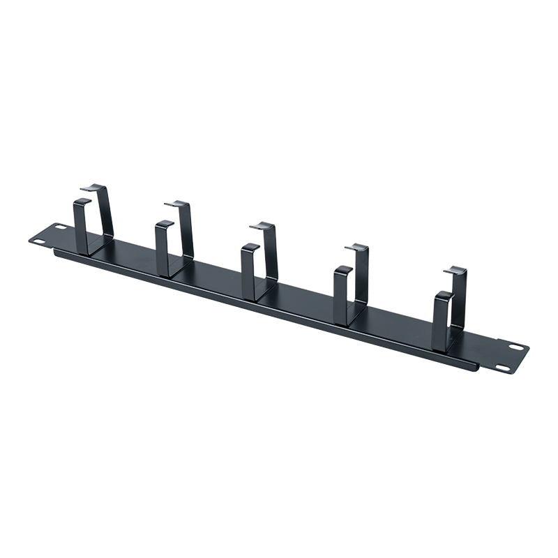 Rak manajemen kabel 1U 19 inci (5 cincin logam) SP-3630-1U
