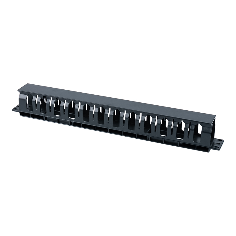 Dudukan Manajemen Kabel Plastik 1U 119 inci (12 Port) SP-3649-1U