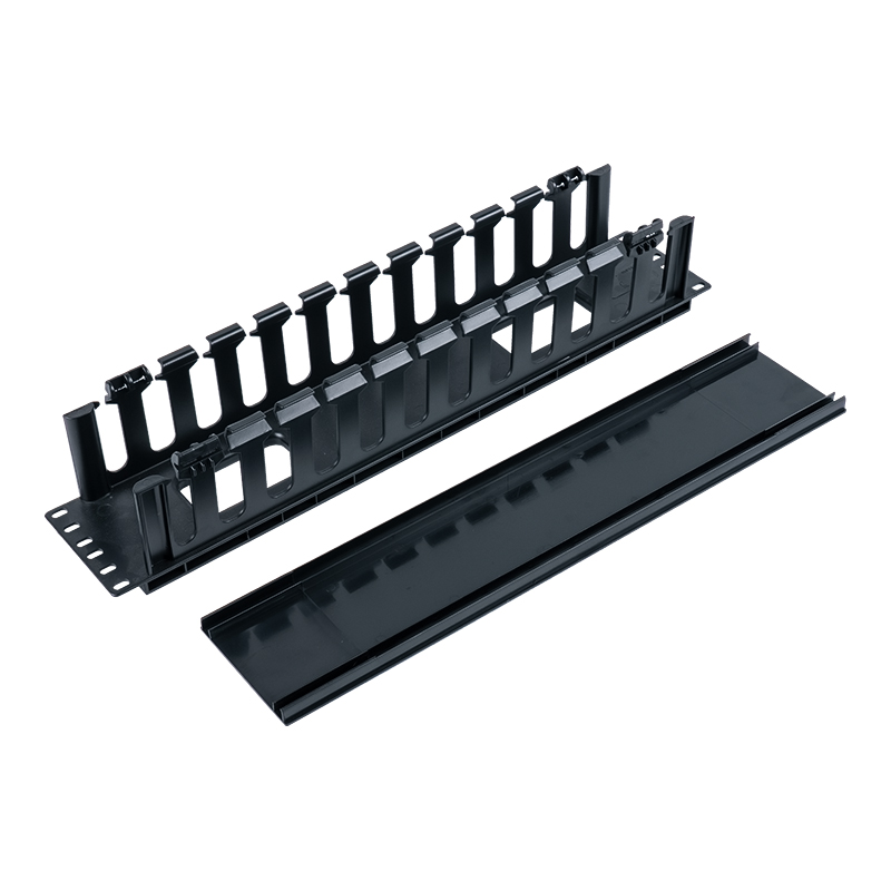 Dudukan Manajemen Kabel Plastik 2U 19 inci (12 Port) SP-3667-2U Dudukan Manajemen Kabel Plastik 2U 19 inci (12 Port) SP-3667-2U