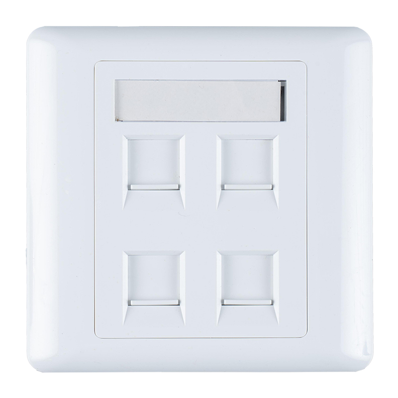 Panel empat port tipe 86 SW-4301AP-86-4P
