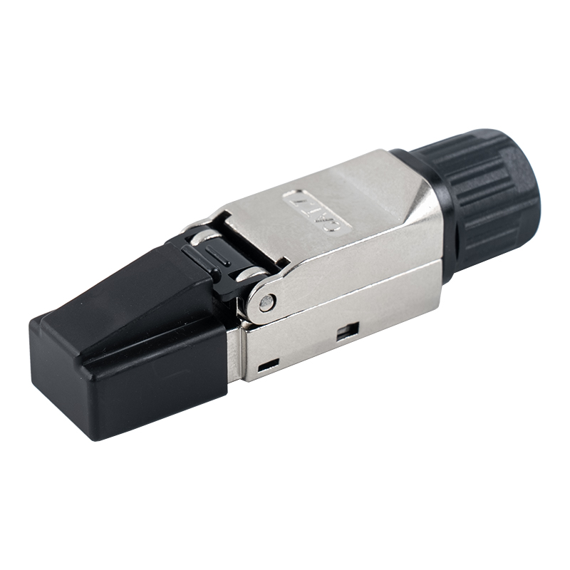 Konektor RJ45 Tanpa Alat Terlindung Cat7 (dengan Selongsong Pelindung Plastik) RJ-G50S-1-C7 Konektor RJ45 Tanpa Alat Terlindung Cat7 (dengan Selongsong Pelindung Plastik) RJ-G50S-1-C7