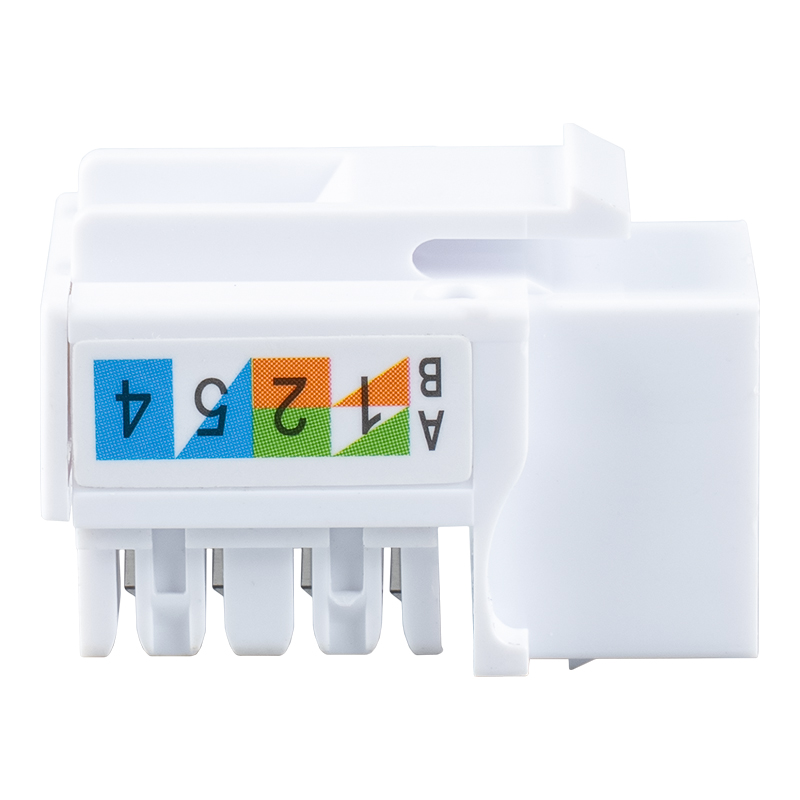 Cat6 Jack Modular 90° Tanpa Pelindung SM-2054H8C6 Cat6 Jack Modular 90° Tanpa Pelindung SM-2054H8C6