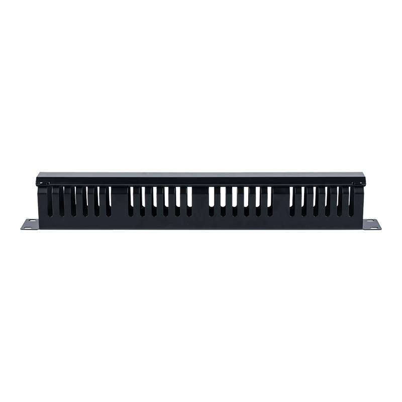 Panel Manajemen Kabel Plastik 1U 19 inci (24 Slot dengan Penutup) SP-3802-1U Panel Manajemen Kabel Plastik 1U 19 inci (24 Slot dengan Penutup) SP-3802-1U