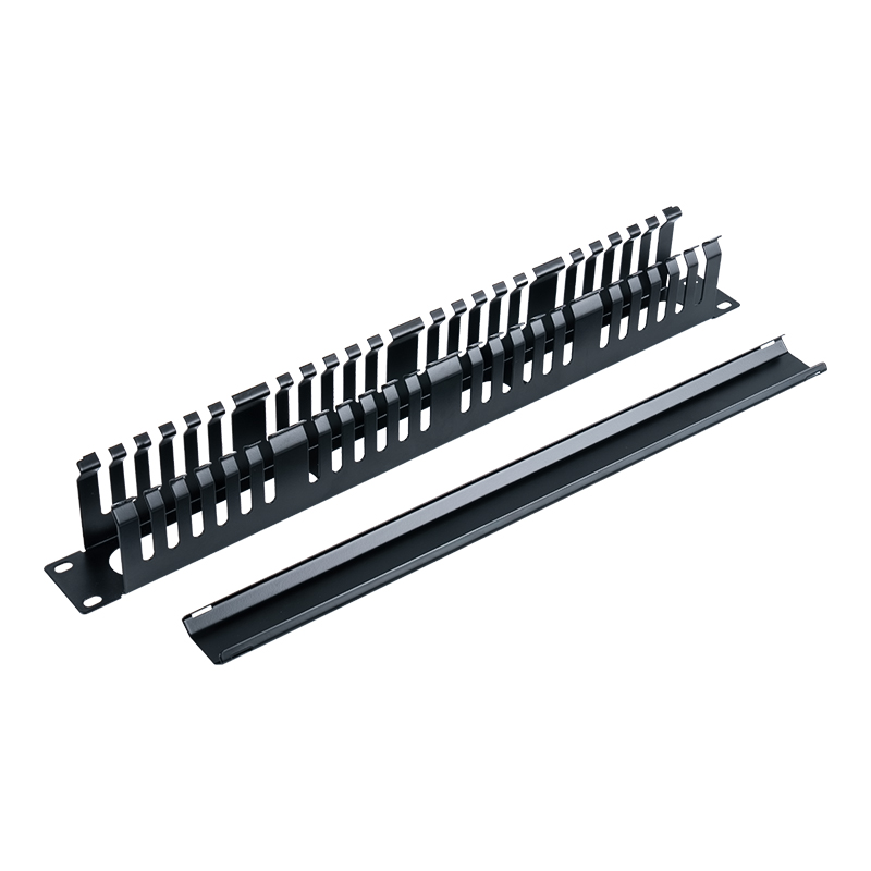 Panel Manajemen Kabel Plastik 1U 19 inci (24 Slot dengan Penutup) SP-3802-1U Panel Manajemen Kabel Plastik 1U 19 inci (24 Slot dengan Penutup) SP-3802-1U